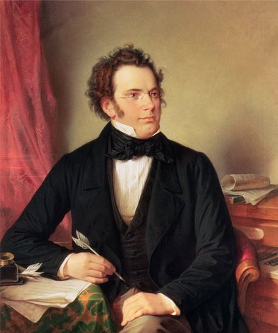 Franz Peter Schubert (1797-1828) von Wilhelm August Rieder